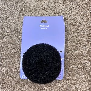 Black hair doughnut!